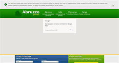 Desktop Screenshot of abruzzoportal.com